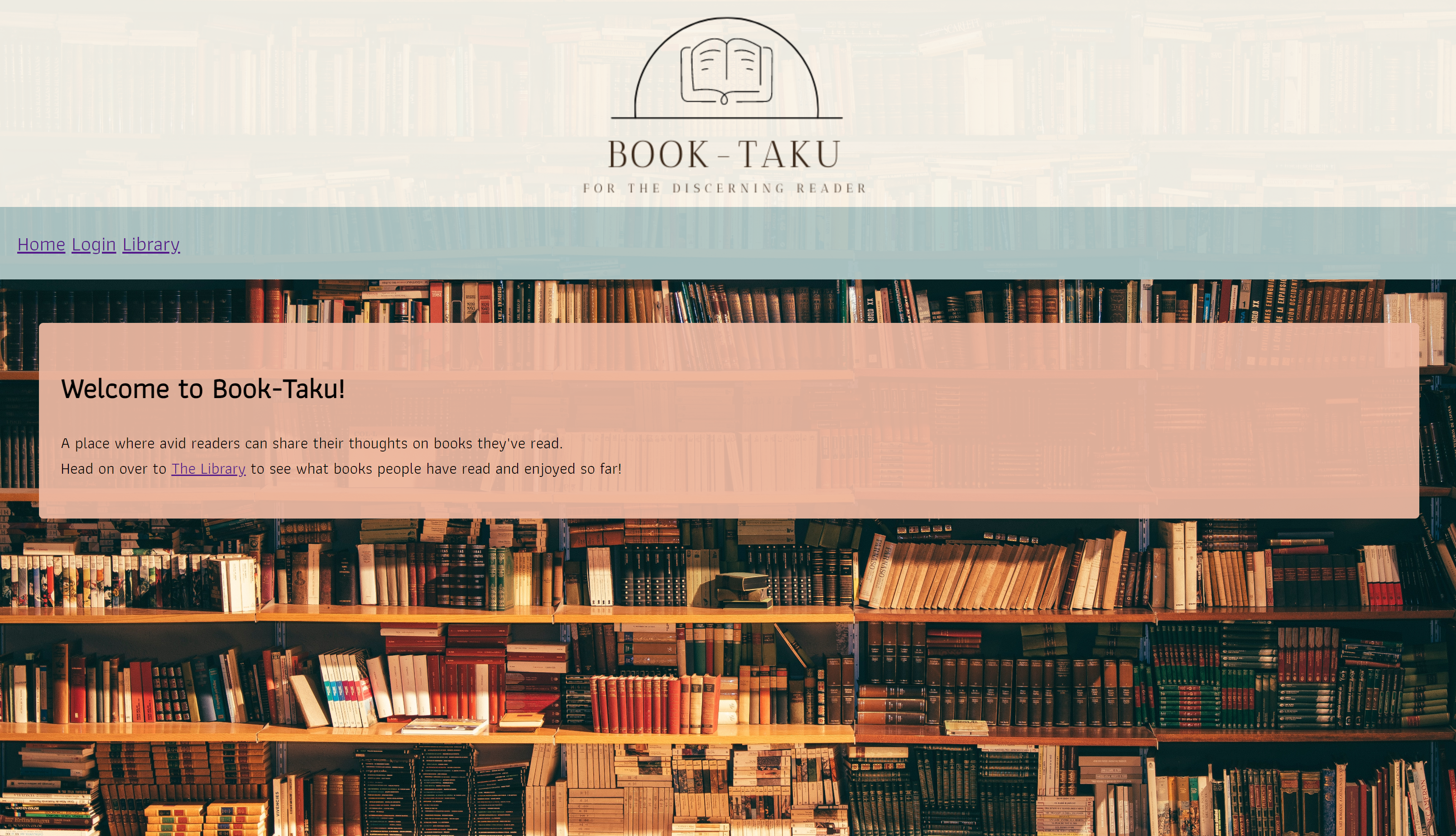 an image of the book taku web application